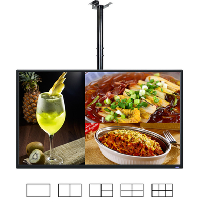 Menu Restaurant Digital Signage Lcd Display Android 6.0 Smart Platform Full HD 32"