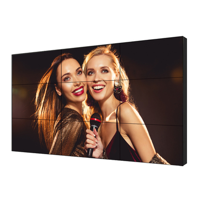 HD LCD Video Wall 46" 49" 55 inch Seamless 3.5mm Bezel Less 2x3 3x3 Splicing Screen Commercial Advertising Video Wall